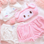 My Melody Cinnamoroll Pajama Two Piece Set - Panties - Lingerie - 1