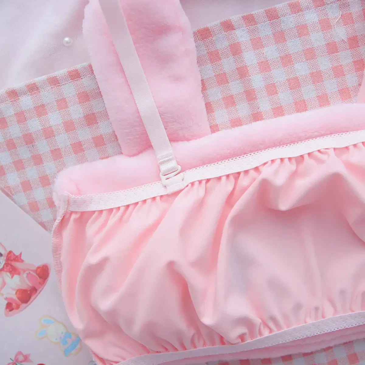 My Melody Cinnamoroll Pajama Two Piece Set - Panties - Lingerie - 17