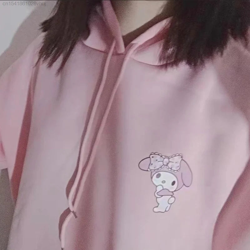 Sanrio My Melody Pink Hoodie - Hoodies & Sweatshirts - Shirts & Tops - 4 - 2024