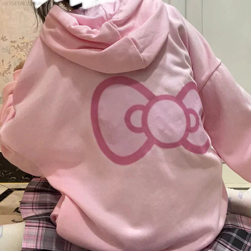 Sanrio My Melody Pink Hoodie - Hoodies & Sweatshirts - Shirts & Tops - 5 - 2024