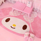 My Melody Shaped Plush Rug for Kids Room - Harajuku Style - Accessories - 3