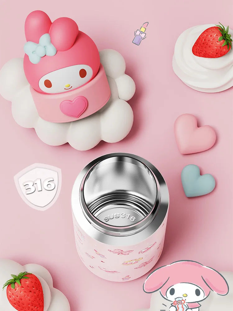 Sanrio 350ml Water Cup - Kawaii Cinnamoroll My Melody Thermos Cups - All Products - Household Appliance Accessories - 3