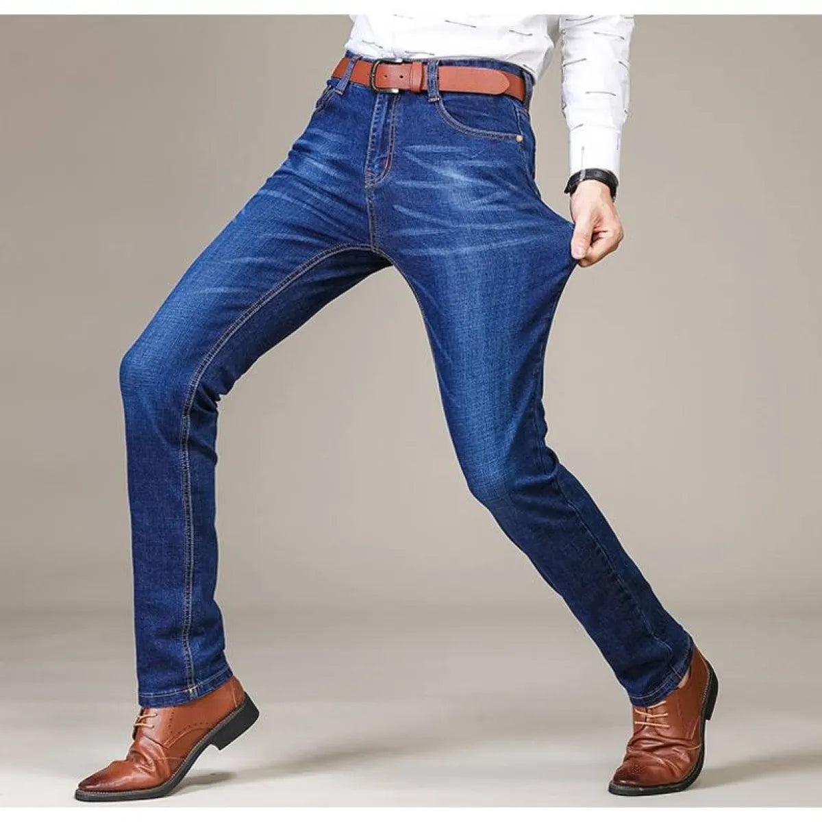 Men’s Blue Denim Classic Denim - Men’s Clothing & Accessories - 9
