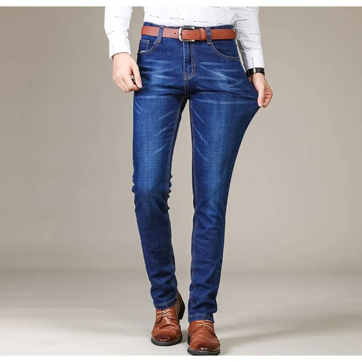 Men’s Blue Denim Classic Denim - Men’s Clothing & Accessories - 7