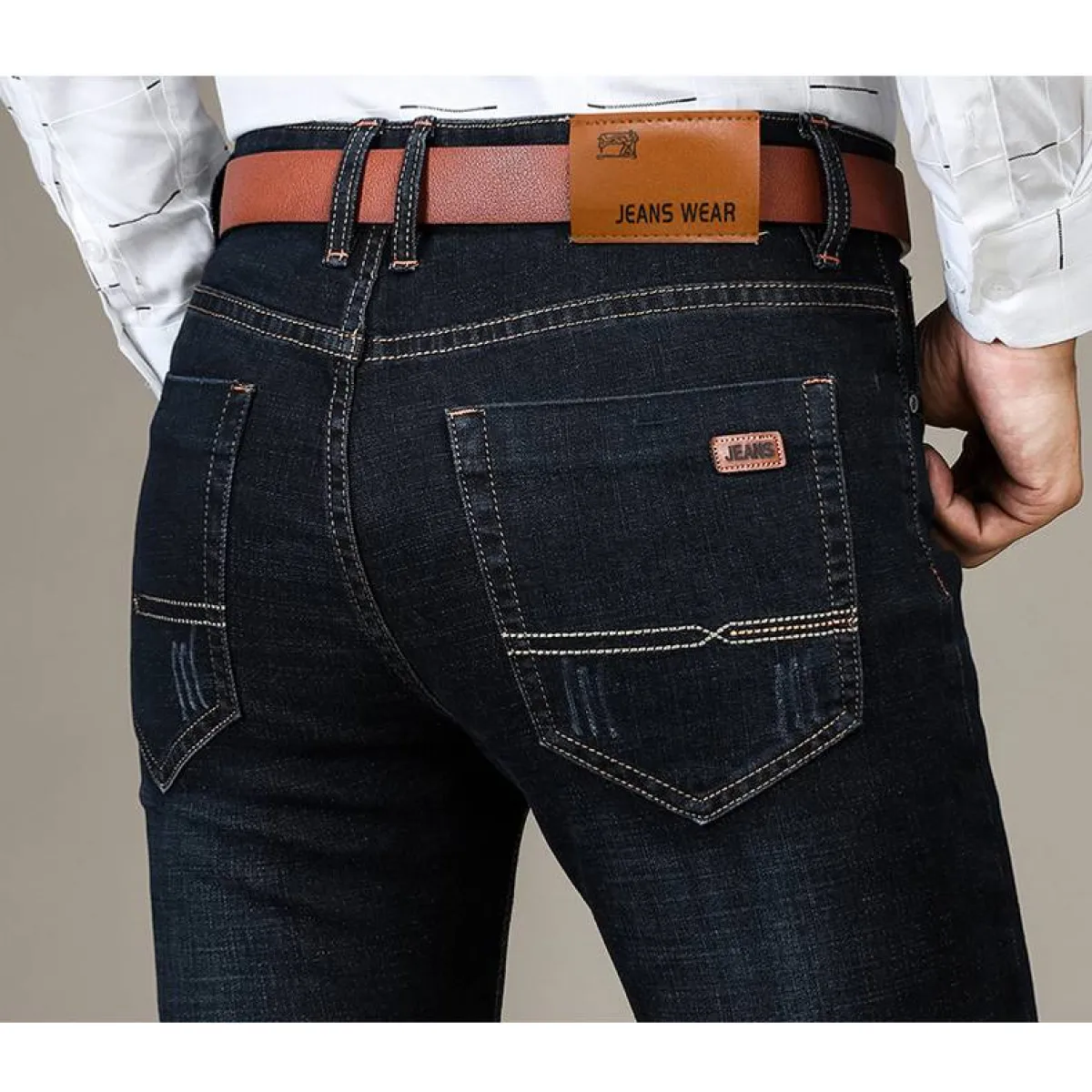 Men’s Blue Denim Classic Denim - Men’s Clothing & Accessories - 12