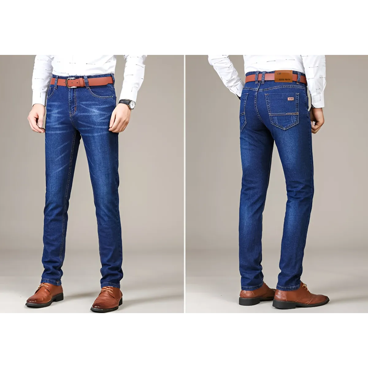 Men’s Blue Denim Classic Denim - Men’s Clothing & Accessories - 8