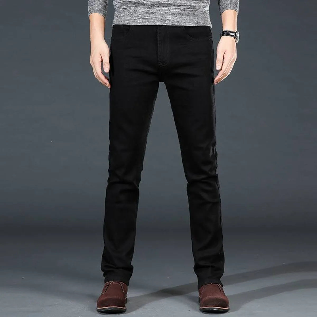 Men’s Classic Slim Fit Denim - Men’s Clothing & Accessories - 3