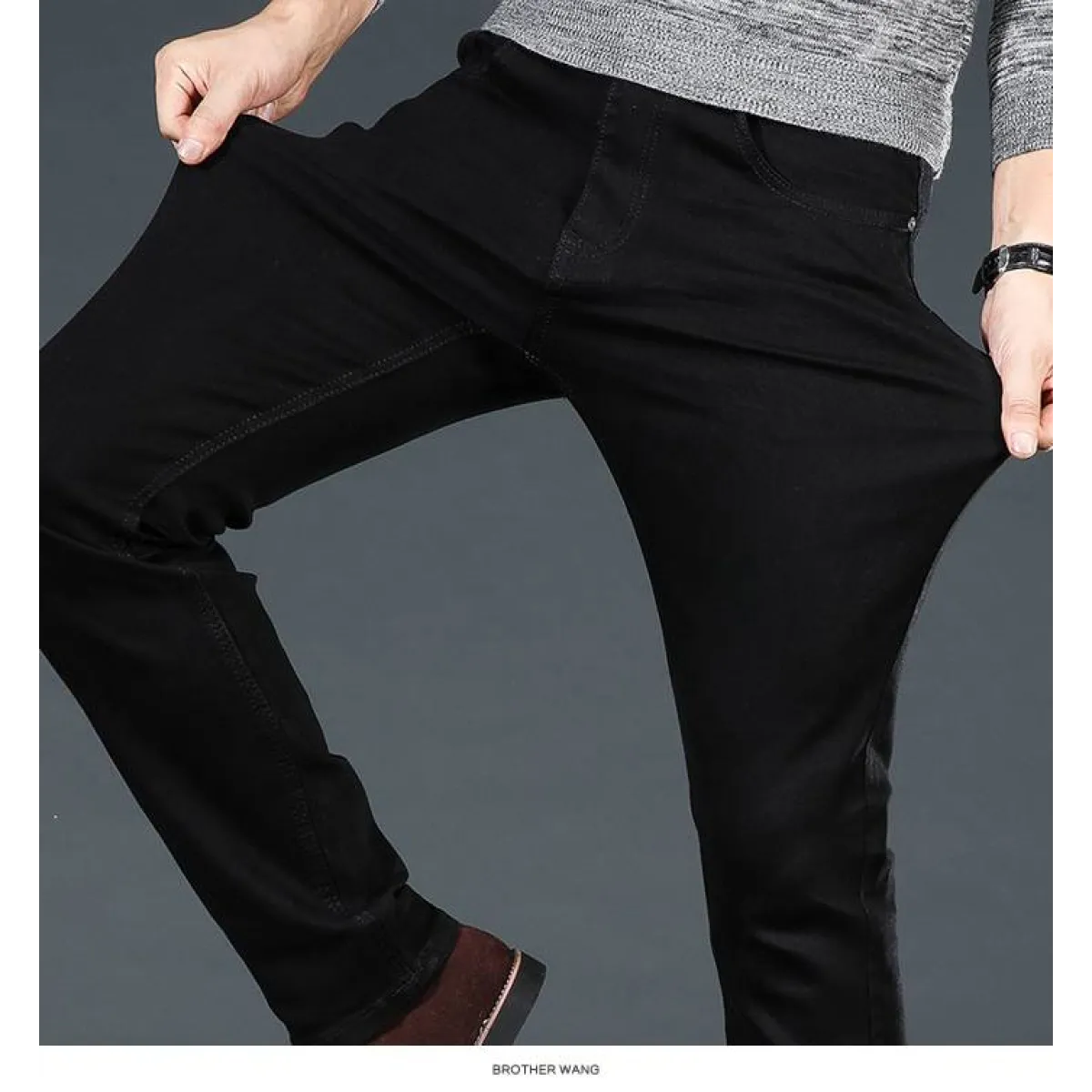 Men’s Classic Slim Fit Denim - Men’s Clothing & Accessories - 5