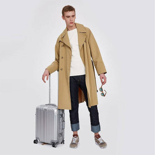 Autumn Trench Coat - Beige / L - Men’s Clothing & Accessories - Coats & Jackets - 2 - 2024