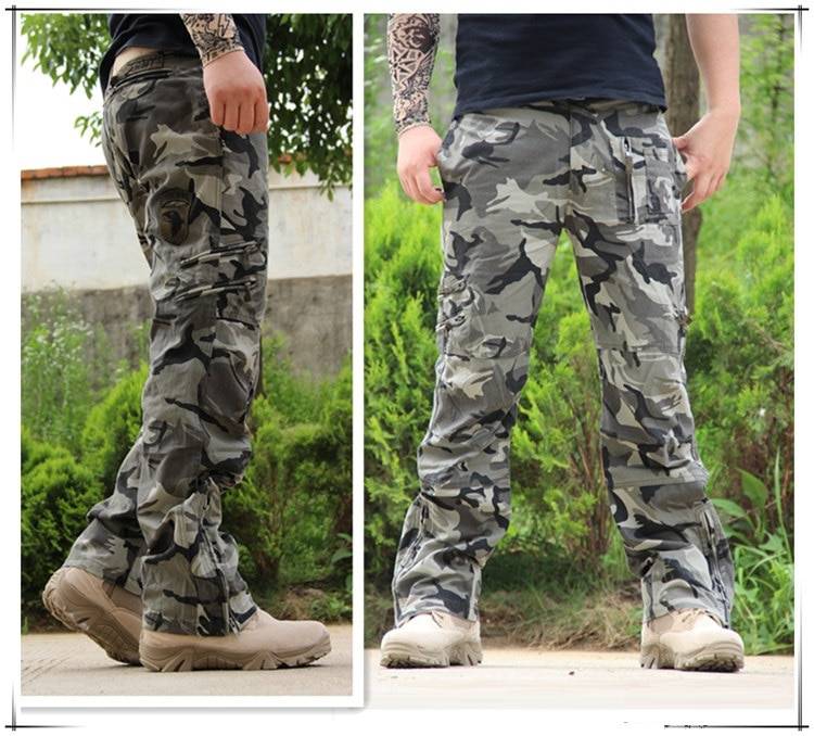 Cargo Trousers Workwear - Camouflage / 38 - Men’s Clothing & Accessories - Pants - 8 - 2024