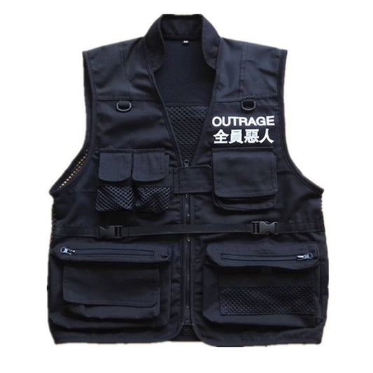 ’Outrage’ Tactical Utility Vest - Men’s Clothing & Accessories - Vests - 2 - 2024