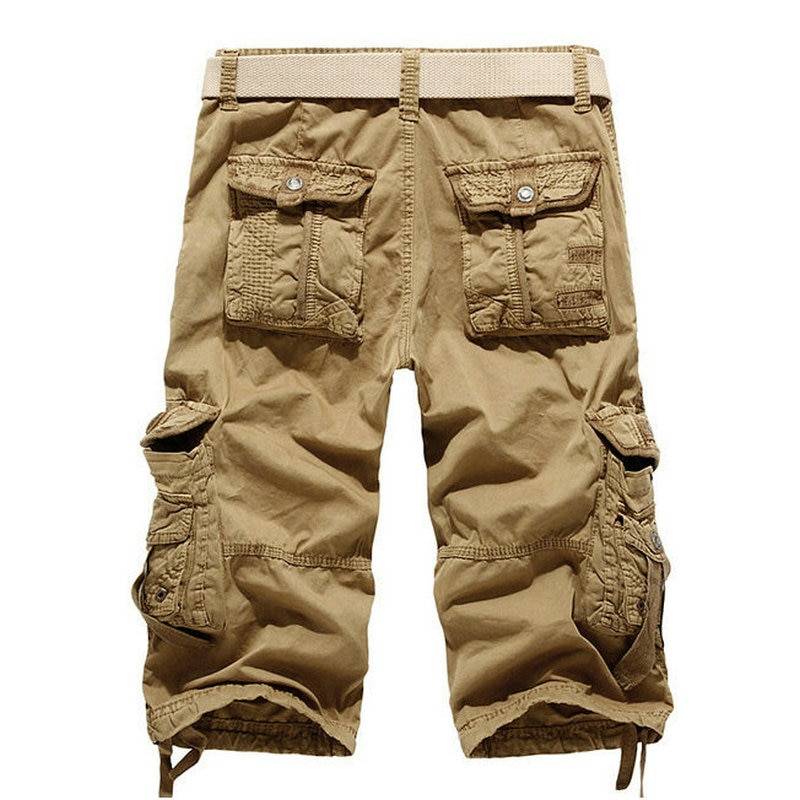 Patterned Art Textile Shorts - Men’s Clothing & Accessories - Shorts - 7 - 2024