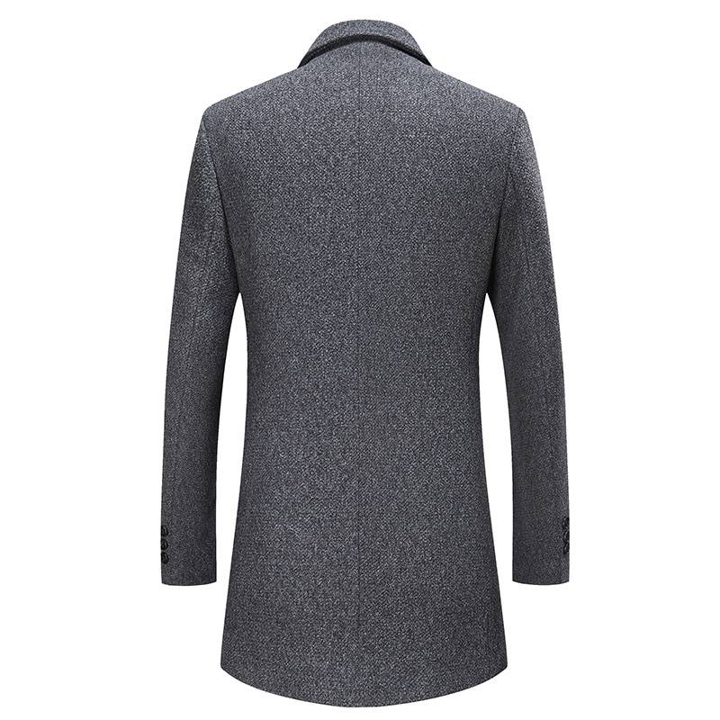 Plaid Button Coat - Men’s Clothing & Accessories - Coats & Jackets - 4 - 2024