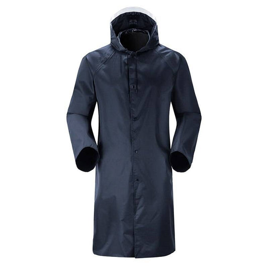 Reflective Waterproof Raincoat - Dark Blue / XXL - Men’s Clothing & Accessories - Coats & Jackets - 8 - 2024