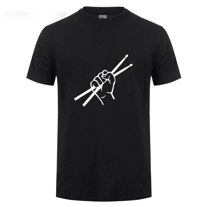 Men’s Drummer T-Shirt - Black/White / S - T-Shirts - Shirts & Tops - 18 - 2024