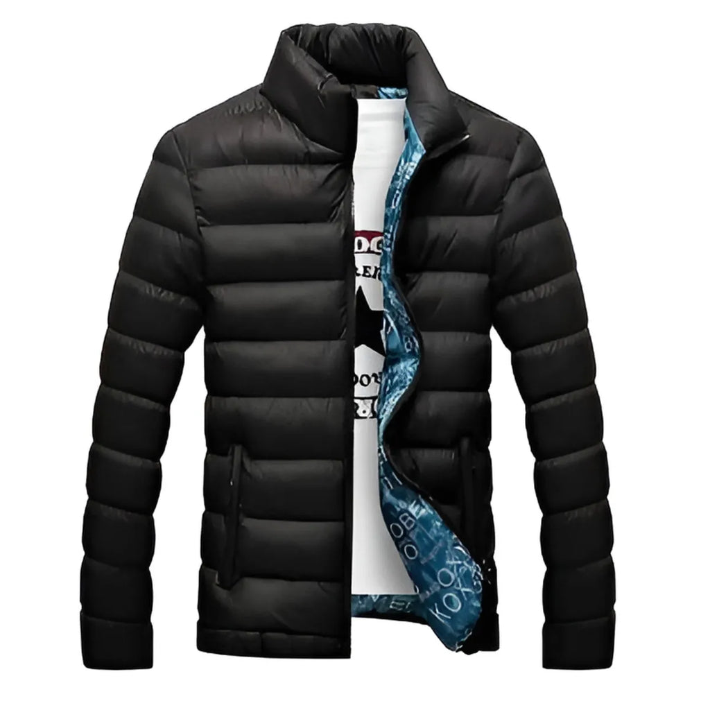 Men’s Quilted Warm Jacket - Jackets & Coats - 15