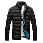 Men’s Quilted Warm Jacket - Jackets & Coats - 15
