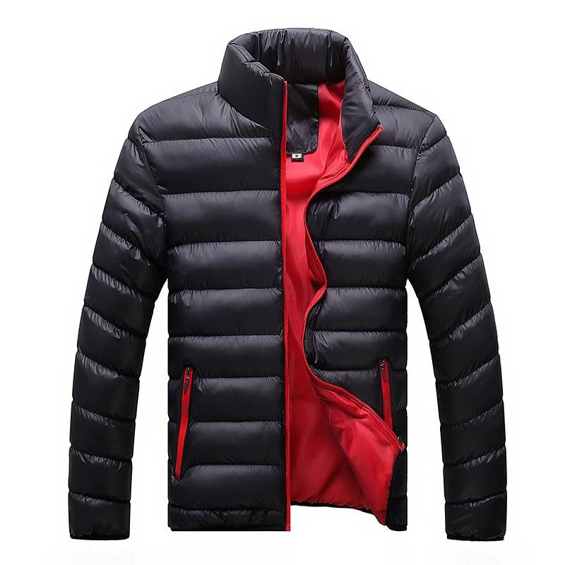 Men’s Quilted Warm Jacket - Dark Red / XXXL - Jackets & Coats - Coats & Jackets - 17 - 2024