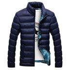 Men’s Quilted Warm Jacket - Jackets & Coats - 6