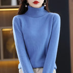 Elegant Merino Wool Turtleneck Sweater - Sweaters - Sweater / Pullover - 9