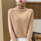 Merino Wool Turtleneck Thermal Sweater - Sweaters - Sweater / Pullover - 16
