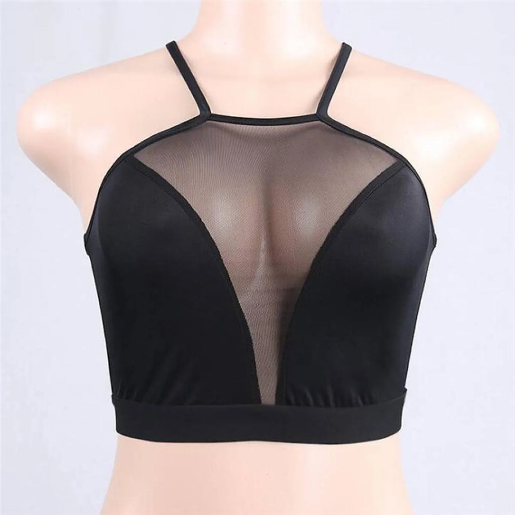 Mesh Crop Top - Women’s Clothing & Accessories - 8