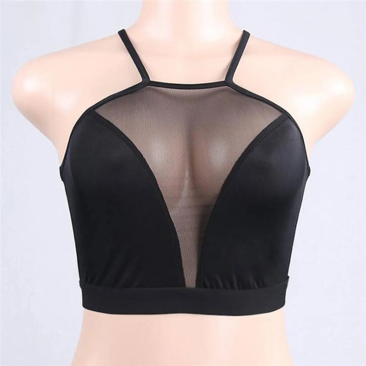 Mesh Crop Top - Women’s Clothing & Accessories - 8