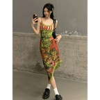 Harajuku Fairycore Backless Asymmetrical Dress - All Dresses - Midi Dress - 5