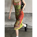 Harajuku Fairycore Backless Asymmetrical Dress - All Dresses - Midi Dress - 4