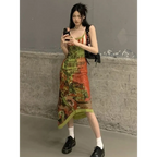 Harajuku Fairycore Backless Asymmetrical Dress - All Dresses - Midi Dress - 1