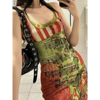 Harajuku Fairycore Backless Asymmetrical Dress - All Dresses - Midi Dress - 6
