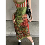 Harajuku Fairycore Backless Asymmetrical Dress - All Dresses - Midi Dress - 3
