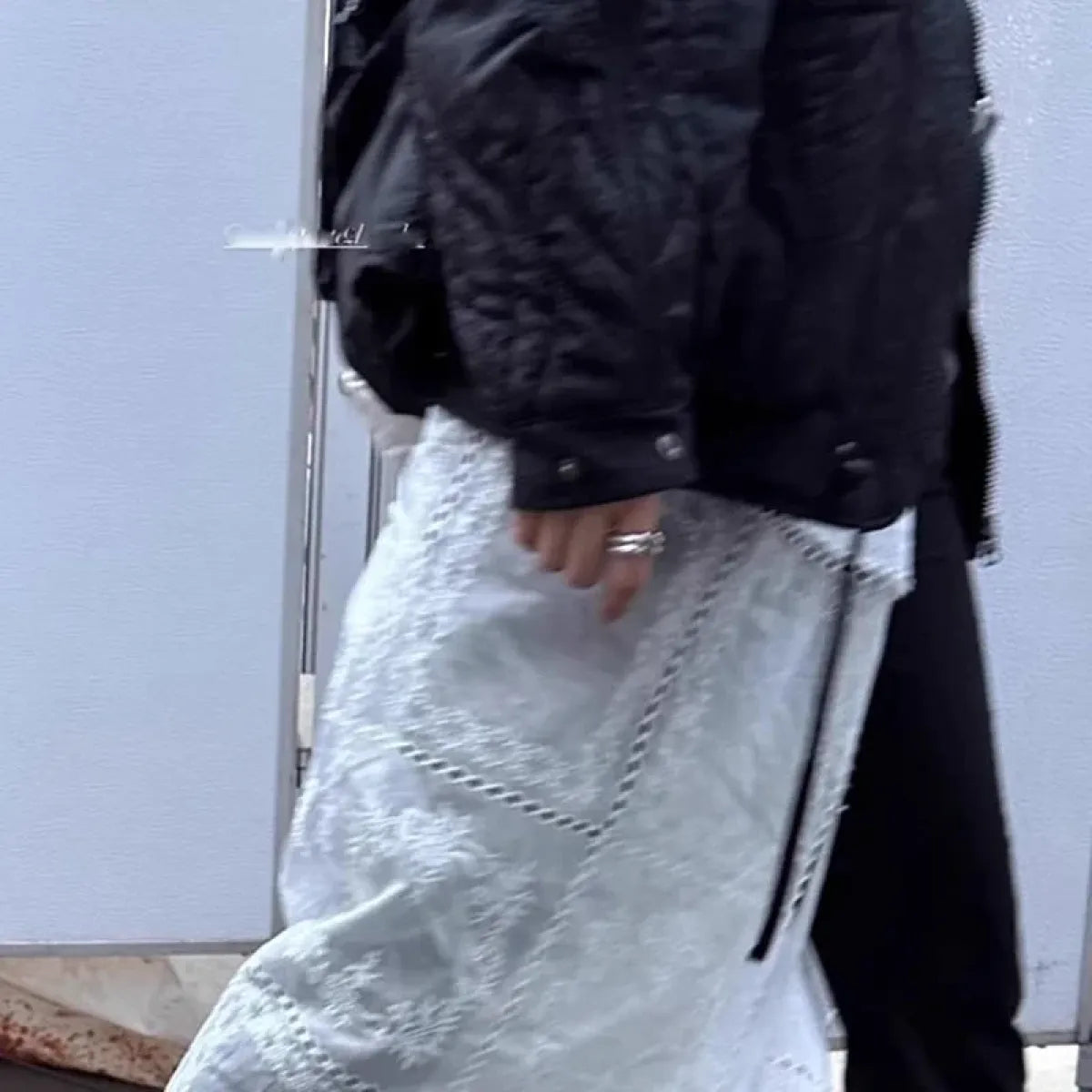 Harajuku Lace Mesh Overlay Skirt - Bottoms - Skirts - 3