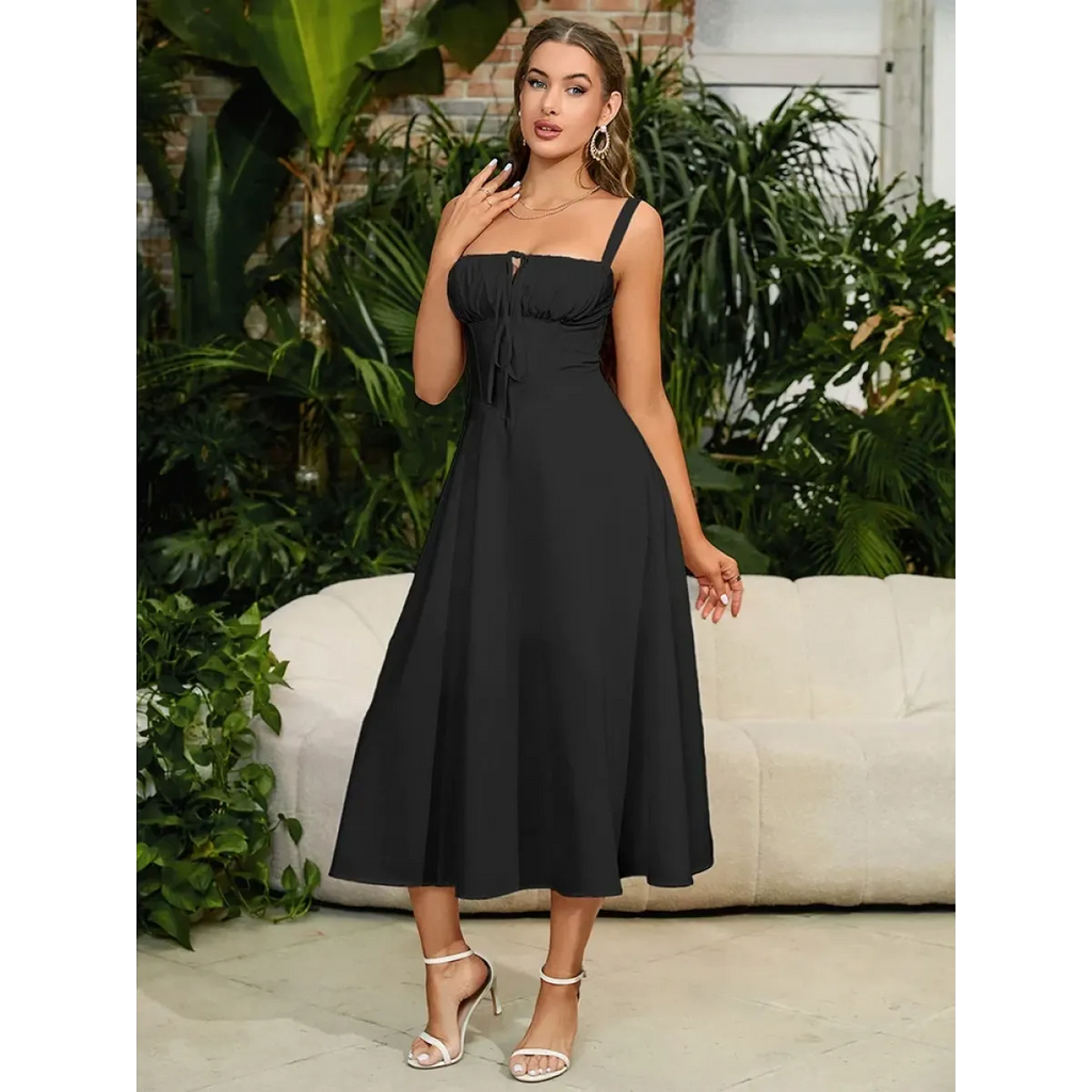 Sweetheart Bandage Midi Dress with Padded Bust - All Dresses - Midi Dress - 5