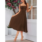 Sweetheart Bandage Midi Dress with Padded Bust - All Dresses - Midi Dress - 9