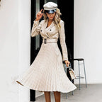 Midi Length Blazer Dress - All Dresses - 1