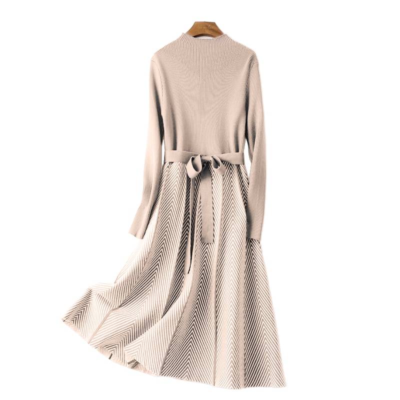 Midi Sweater Dress - Beige / M - All Dresses - Dresses - 16 - 2024