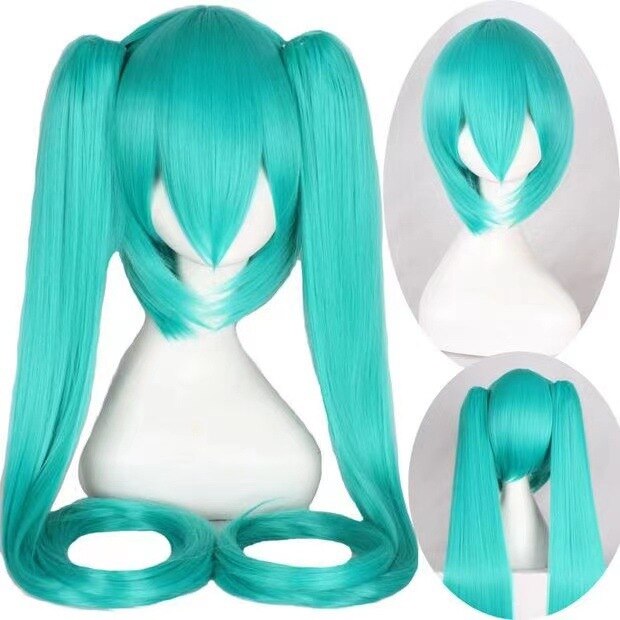 Miku Cosplay Sets - Green Wig / M - Dresses - Clothing - 14 - 2024