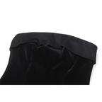 Elegant Velvet Mini Dress - All Dresses - Dresses - 9