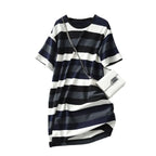 Harajuku Striped Loose Mini Dress - All Dresses - Mini Dress - 4