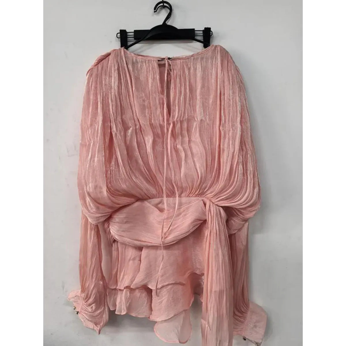 Twotwinstyle Patchwork Lace-Up Mini Dress - All Dresses - Mini Dress - 18