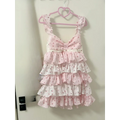 Strawberry Ruffle Tiered Mini Dress - All Dresses - Mini Dress - 7