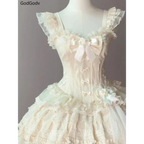 Sweet Princess Lace Bow Lolita Mini Dress - All Dresses - Lolita Dress - 3