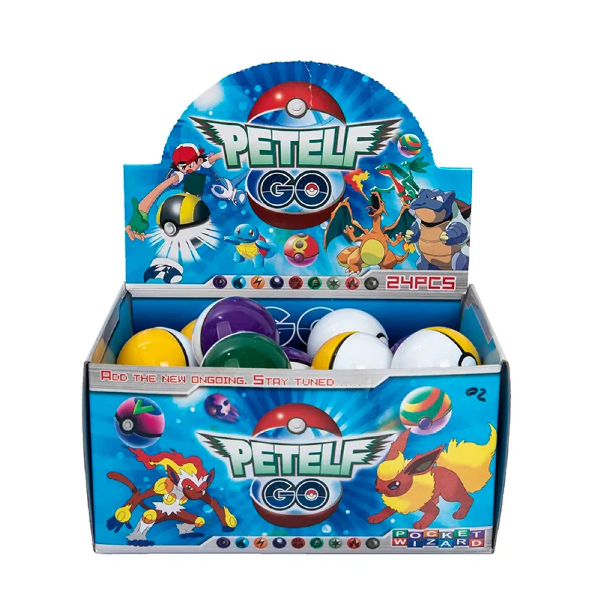 24-Piece Pocket Monster PokéBall Figure Set - Anime - Figures - 6