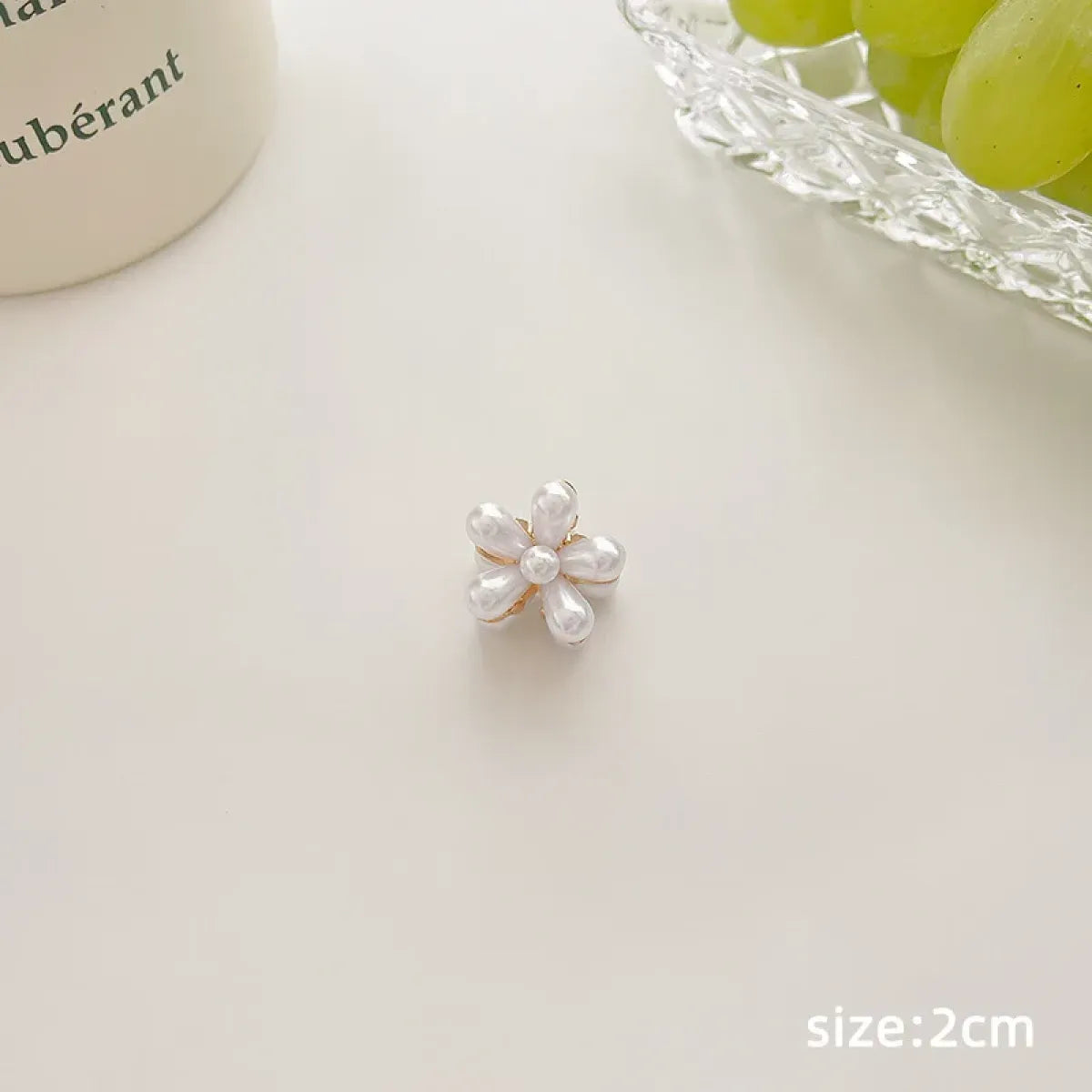 Gold Pearl Rhinestone Mini Hair Clip - Best Sellers - Hair Accessories - 12