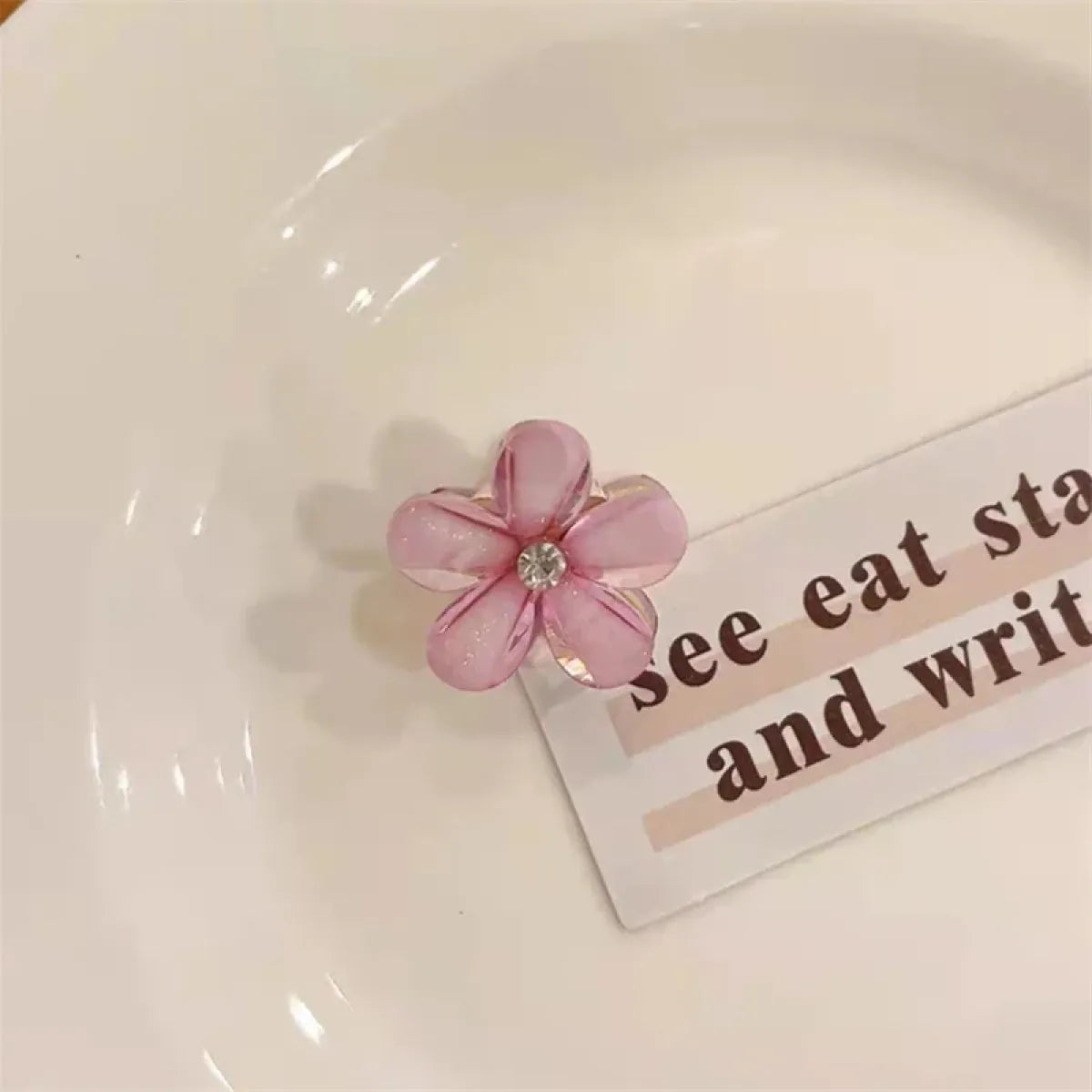 Gold Pearl Rhinestone Mini Hair Clip - Best Sellers - Hair Accessories - 19