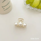 Gold Pearl Rhinestone Mini Hair Clip - Best Sellers - Hair Accessories - 8