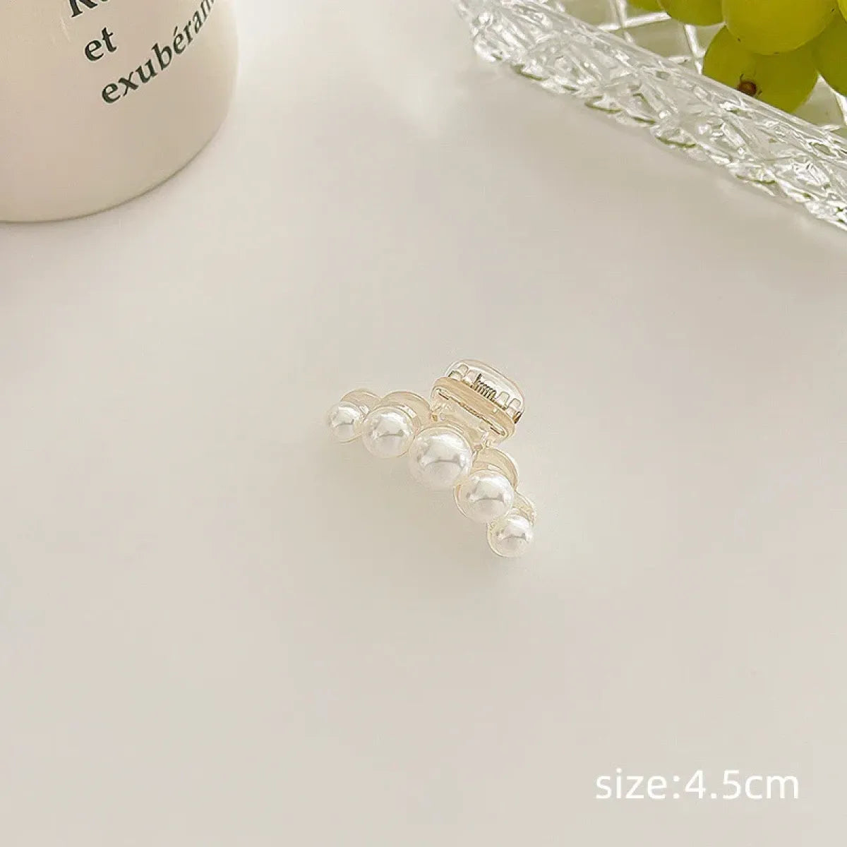 Gold Pearl Rhinestone Mini Hair Clip - Best Sellers - Hair Accessories - 9