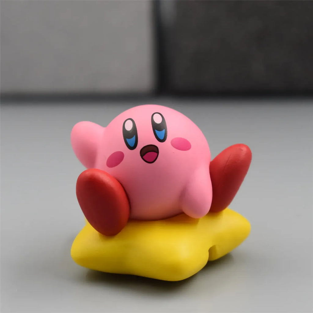 Mini Kirby PVC Figurine Set – 3-4cm Desktop Decor - Tops - Figurine - 4