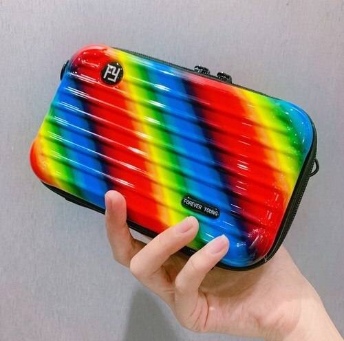 Mini Luggage Designer Handbag - Rainbow - Women Bags & Wallets - Apparel & Accessories - 15 - 2024